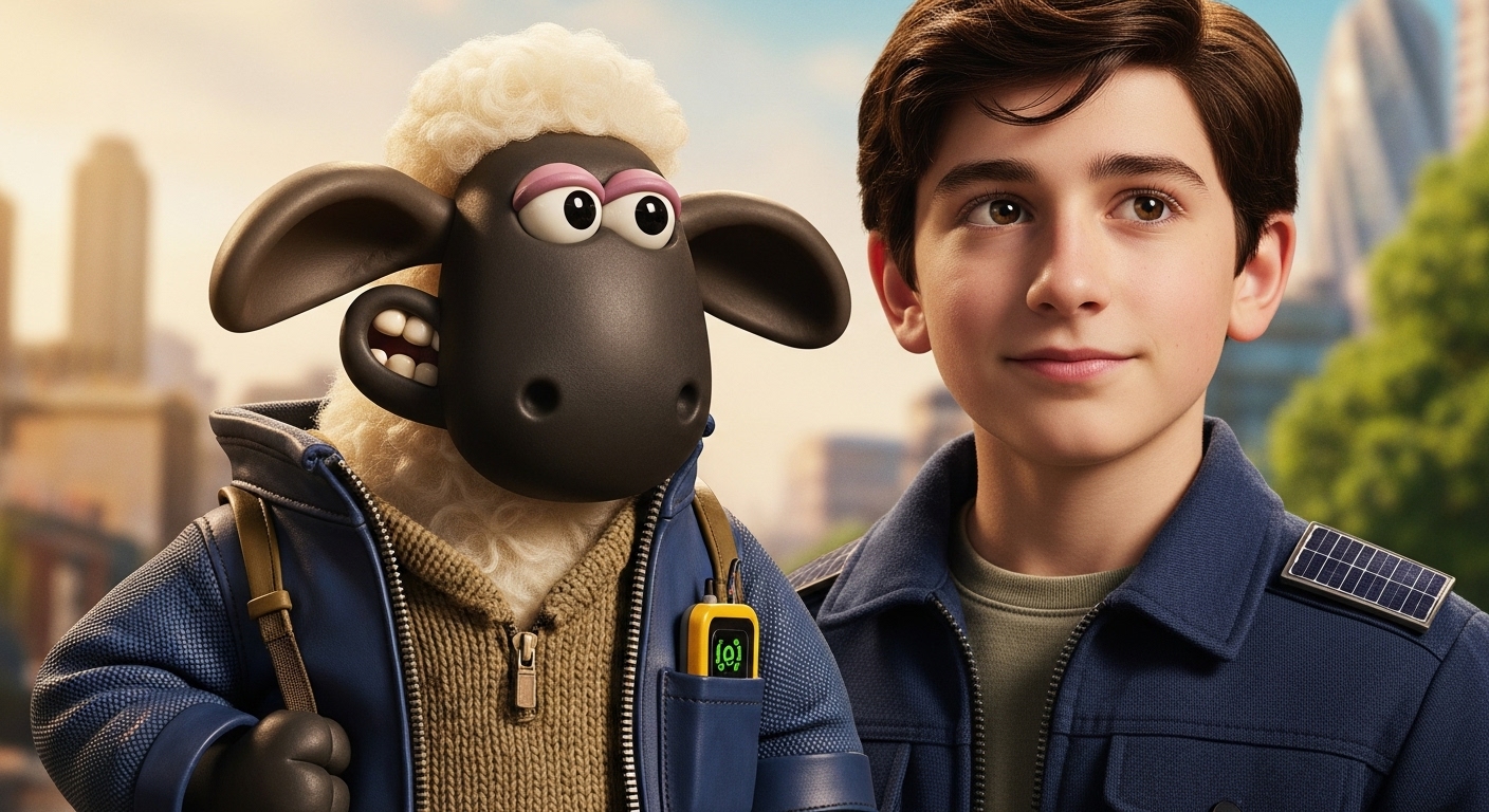 Remake poster for "Shaun in the City"